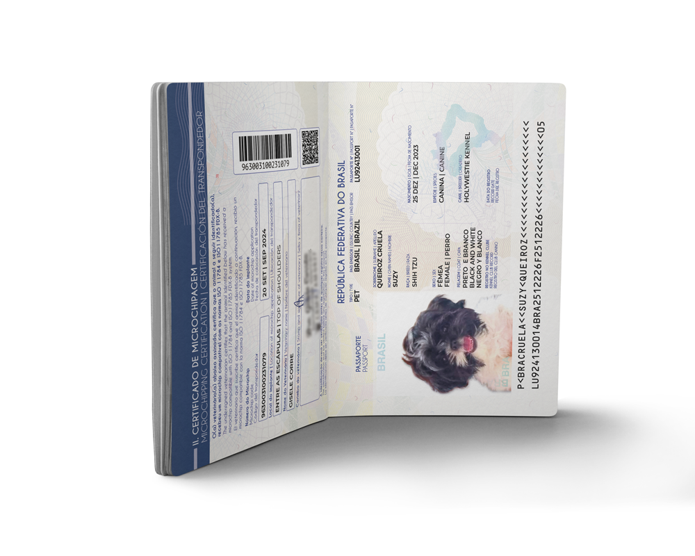 Passaporte para Pets Versão Luxo | 56 pág