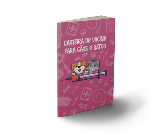 Carteira de Saúde para Cães e Gatos | 24 pág