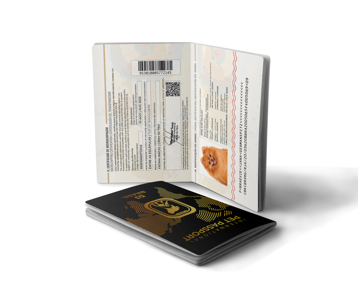 Passaport para Pets Premium | 48 pág