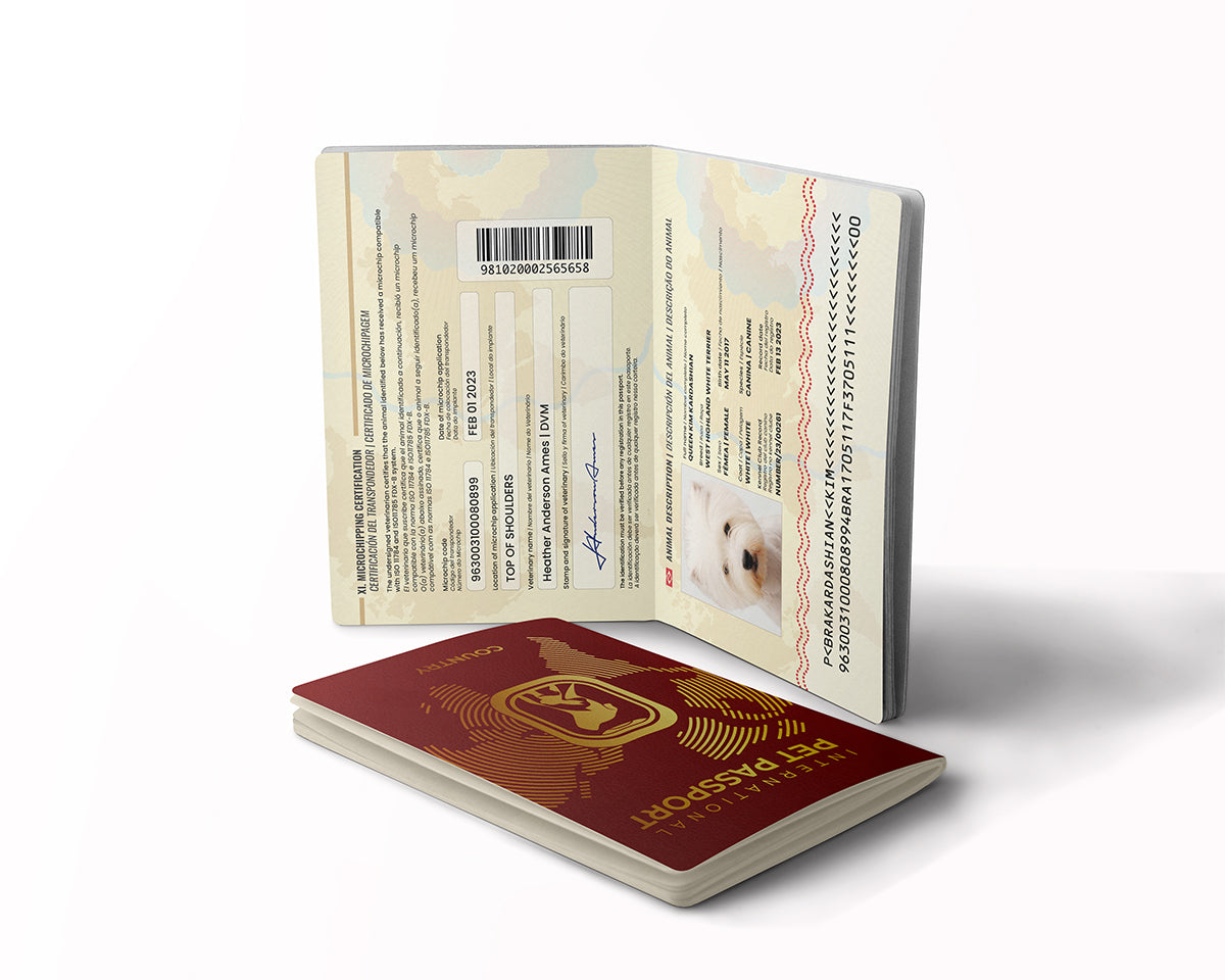 Passaport para Pets Premium | 48 pág