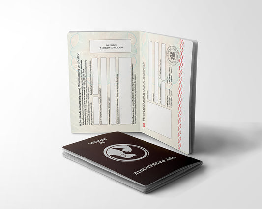 Pet Passport Blanc | 24 páginas